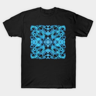 Blue ornament doodles T-Shirt